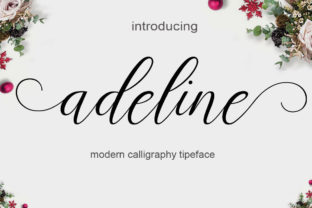 Adeline Font: Elevating Web Design with Modern Script