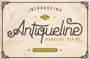 Antiqueline Font Review: Elevating Small Business Branding