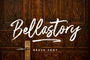 Bellastory Font: Authentic Brush Script for Branding