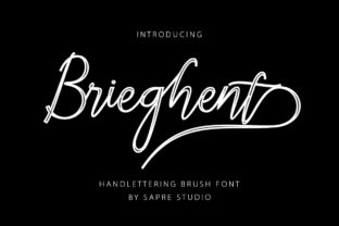 Brieghent Font: Elevating Digital Brand Visuals