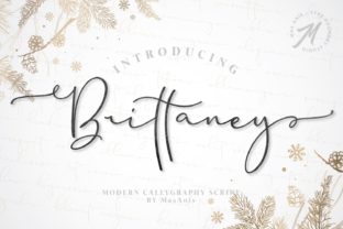 Brittaney: A Designer’s Take on This Promo Font
