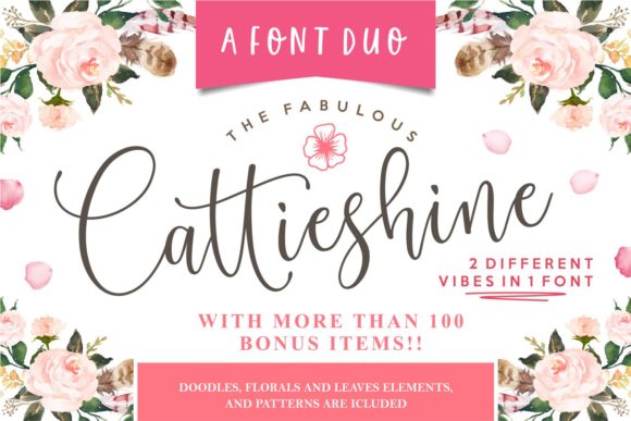 Cattieshine Font: Elegant Script for Business Branding