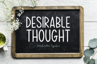 Desirable Thought Font Review: A Handwritten Typeface for Branding