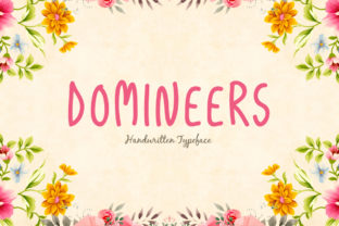 Domineers: A Designer’s Take on This Script Font