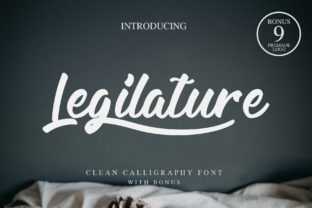 Legilature Font: Modern Script for Small Business Branding