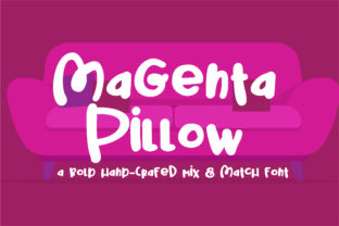 Magenta Pillow Font: Creative Branding for Small Business