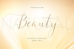 Natural Beauty Duo Font Review for Web Design