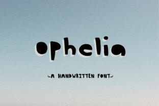 Ophelia Font: A Quirky Script for Editorial Design