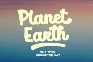 Planet Earth Font: Natural Branding for Small Business