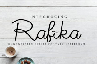 Rafika Font: A Modern Script for Brand Identity