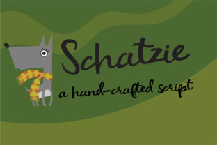 Schatzie Font: Add a Handmade Touch to Your Brand