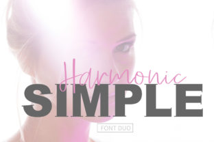 Simple Harmonic Duo Font for Modern Web Design