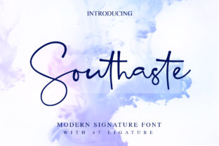 Southaste Font: A Modern Script for Editorial Layouts
