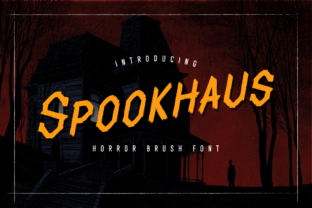 Spookhaus Font: Elevating Horror Campaign Visuals