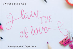 The Law of Love Font: Elevating Small Business Branding