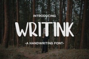 Writink Font: Bold Handwritten Style for Makers